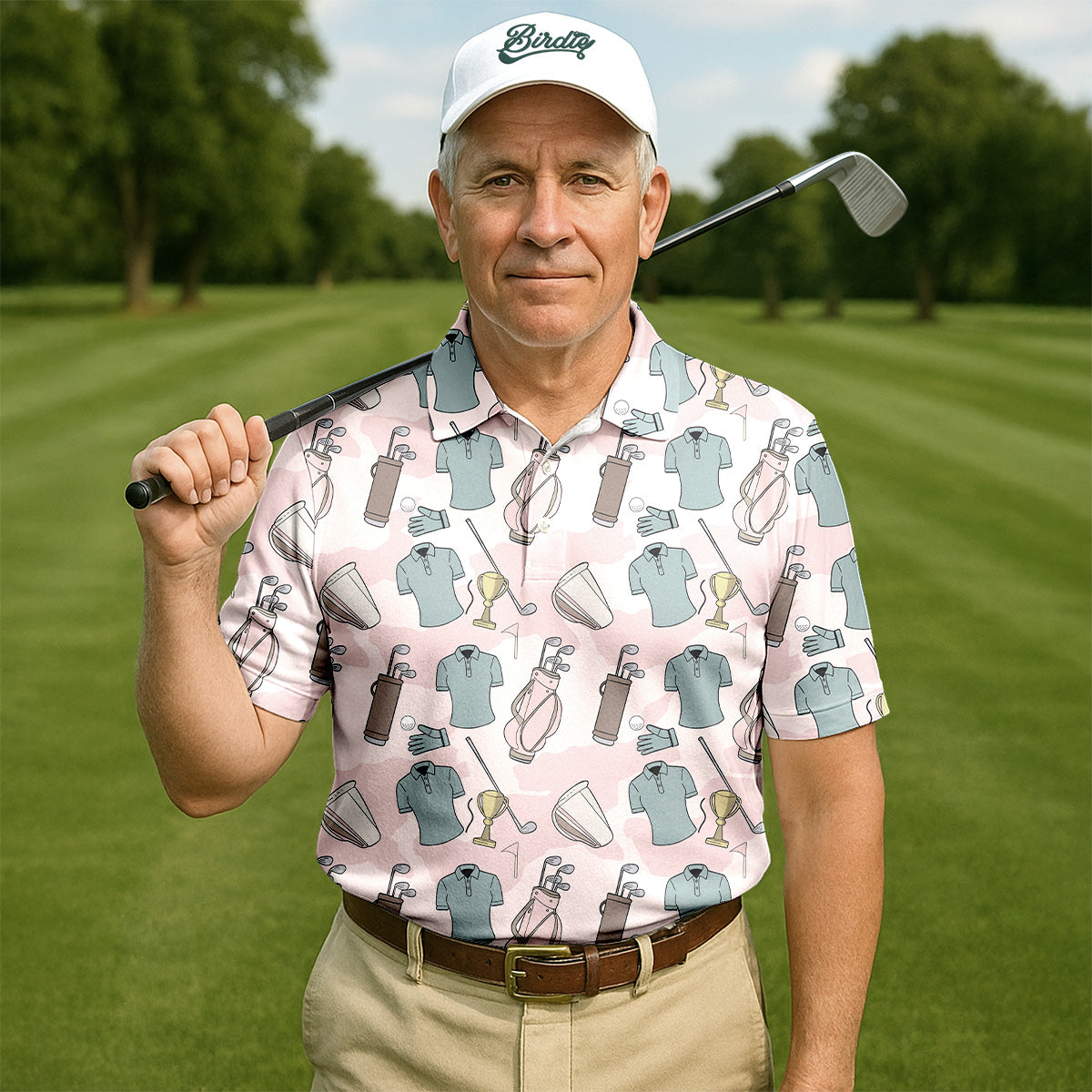 Pattern Golf Shirt, Long Sleeve Golf Shirts, Golf Gift Ideas For Him, Matching Golf Shirts, Golf Shirts For Men