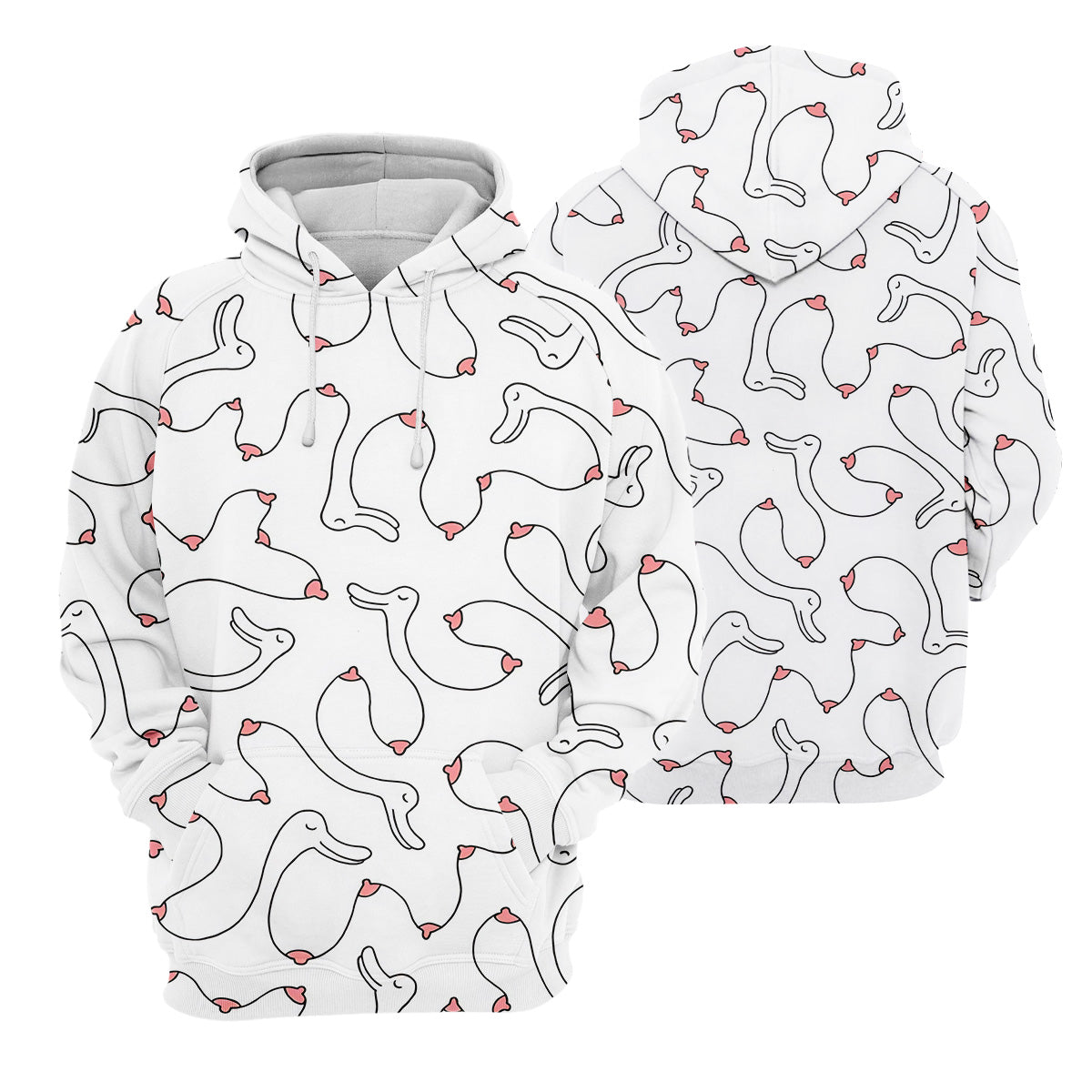 Funny Boob Goose Womens Golf Polo Shirt, Ladies Golf Clothes, Custom Ladies Golf Shirt