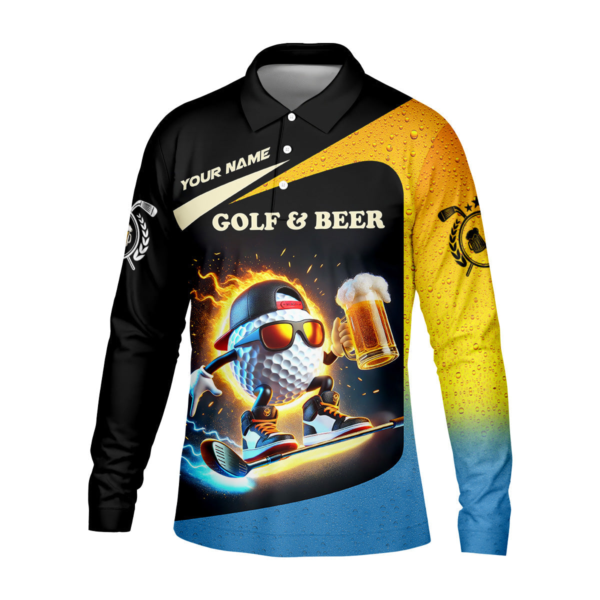 My Drinking Team Has A Golfing Problem Funny Golf Polo Shirt, Gift For Golfers, Team Golf Shirts