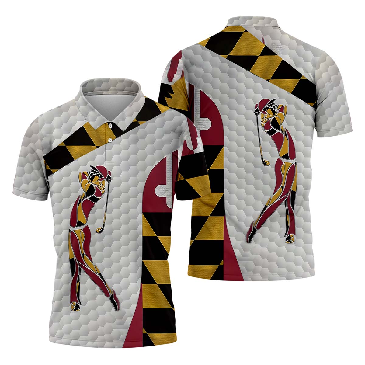 Men's Golf Polo Shirt, Funny Golf Shirt, Golf Gifts For Dad