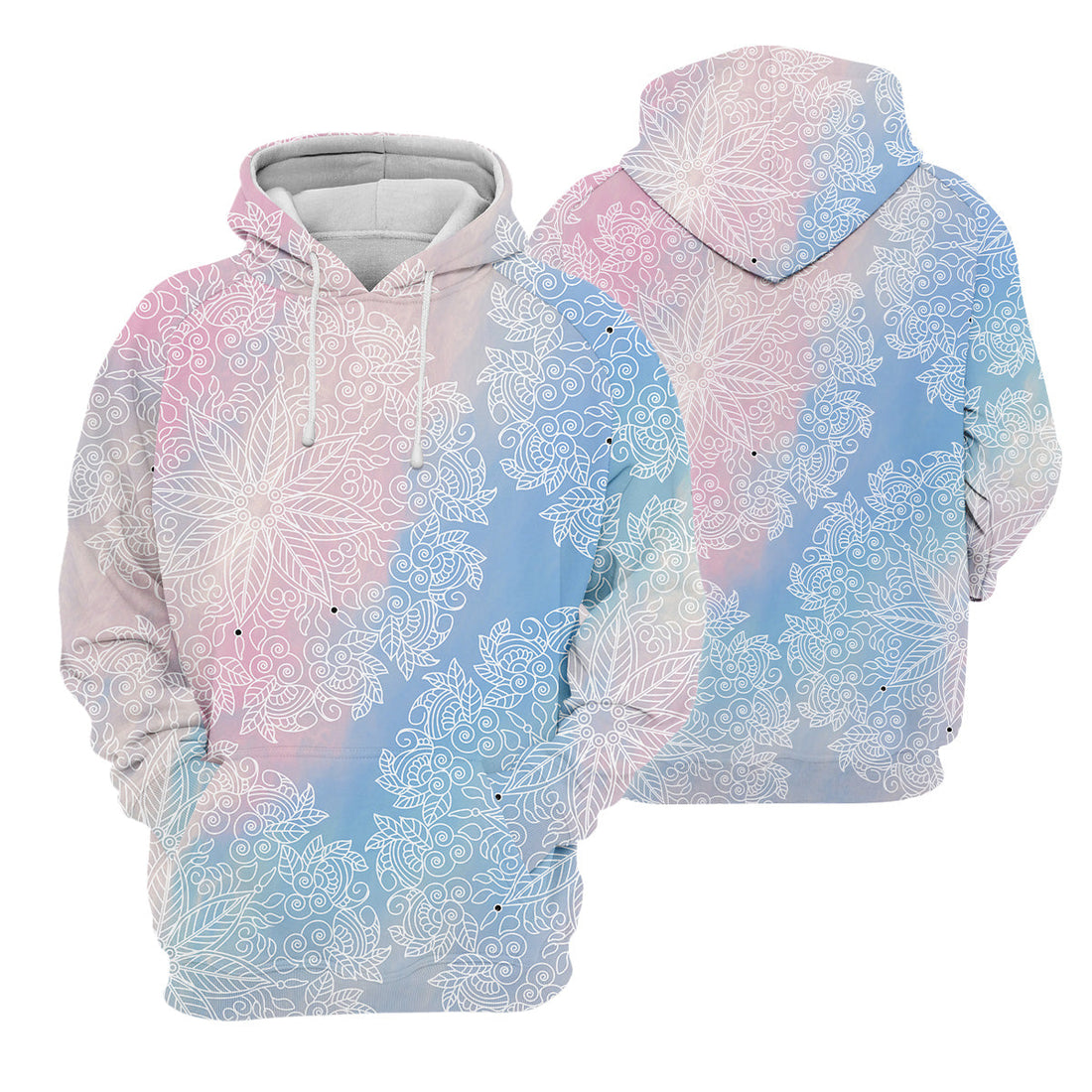 Mandala Pattern Womens Golf Shirts, Ladies Sleeveless Golf Shirts, Ladies Golf Shirts, Matching Golf Shirts