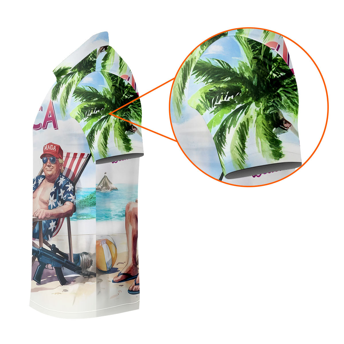 Gulf Of America Shirt, US Patriotic Pride Unisex Tropical Hawaiian Aloha Shirt, Summer Vacation