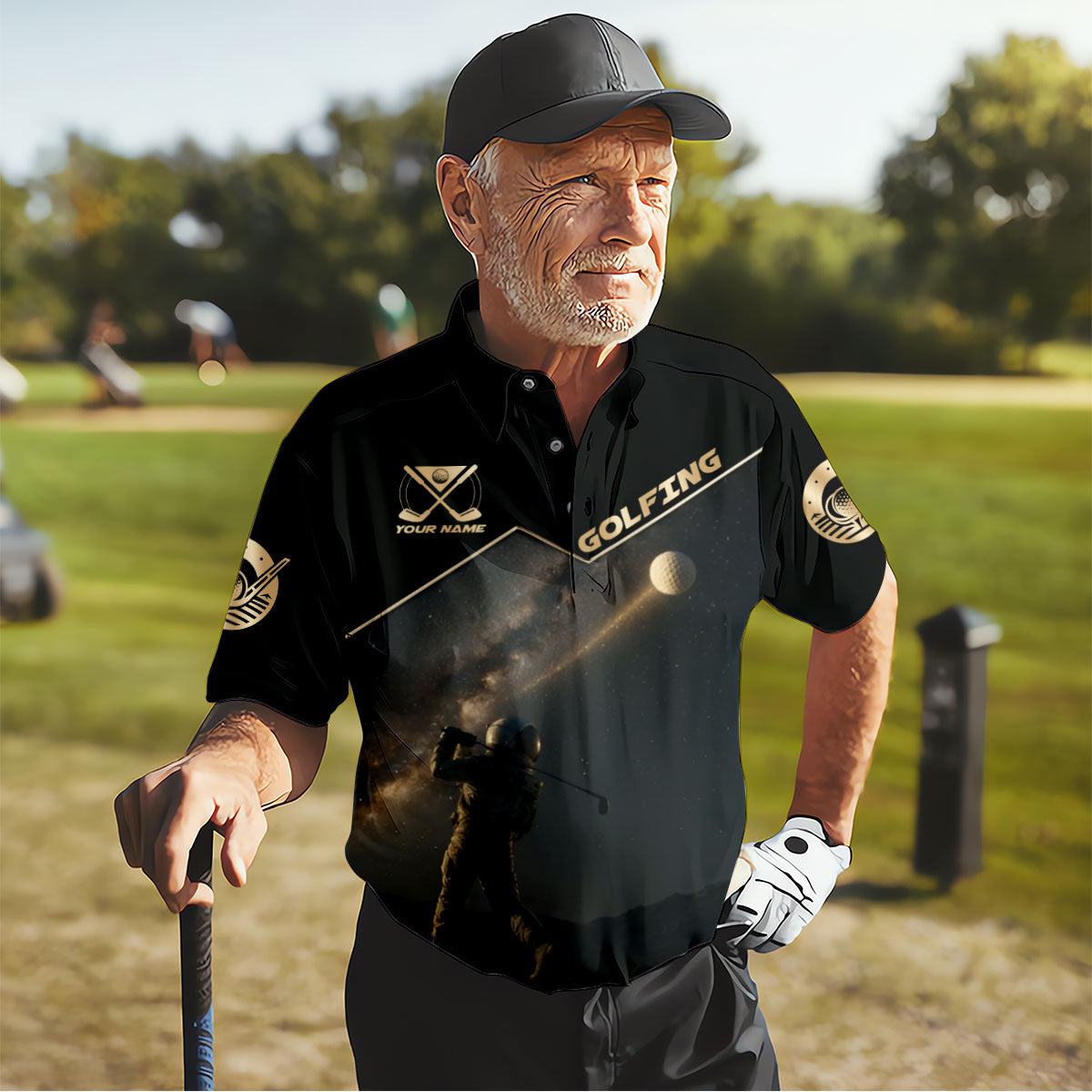 Golf Ball Tee, Golf Shirts For Men, Mens Golf Polo Shirts, Men Golf Clothes, Golf Gift Ideas For Him