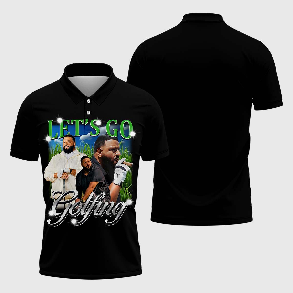 Let's Go Golfing Golf Polo Shirt, DJ Rap Tee, Gift For Golfers