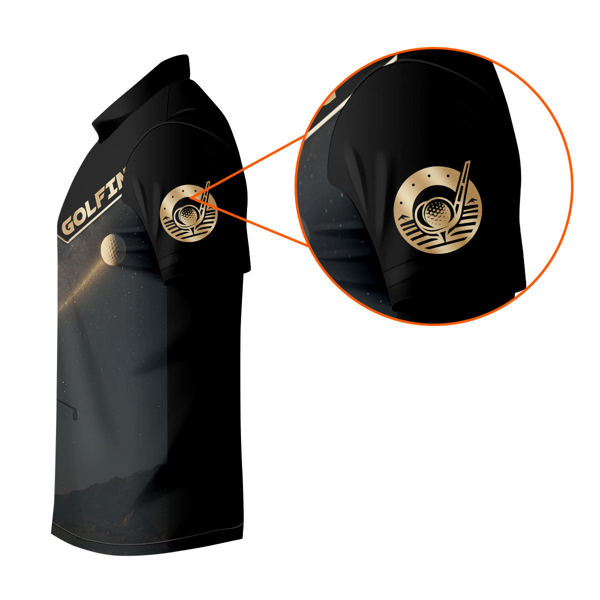 Golf Ball Tee, Golf Shirts For Men, Mens Golf Polo Shirts, Men Golf Clothes, Golf Gift Ideas For Him