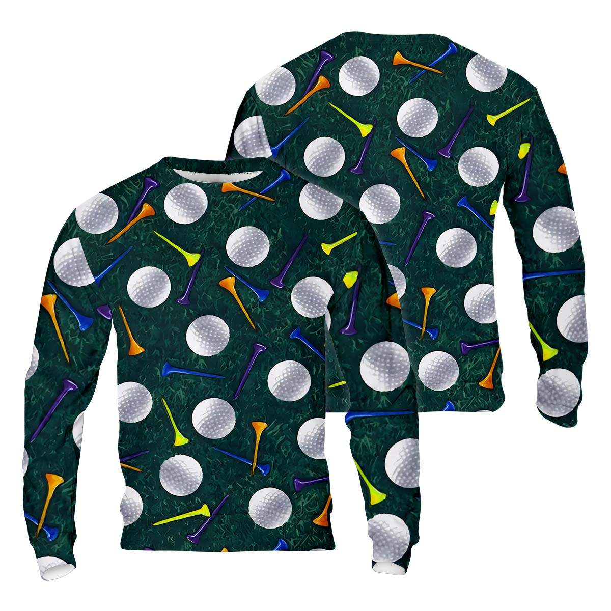 Golf Balls Men's Golf Polo Shirt, Funny Golf Shirt, Gifts For Golfer