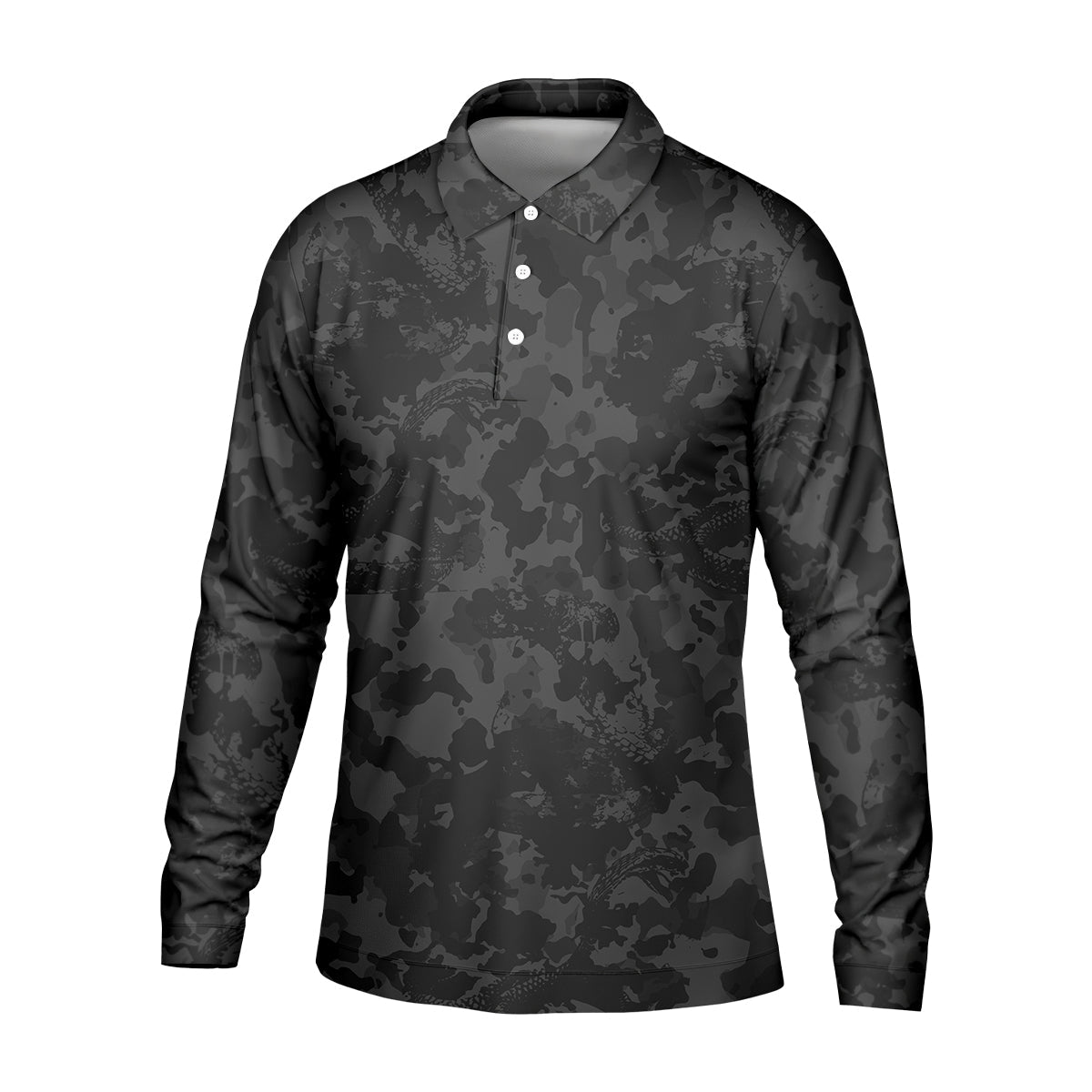 Camouflage Golf Polo, Golfing Apparel, Men Golf Gift, Camouflage Golf Shirt