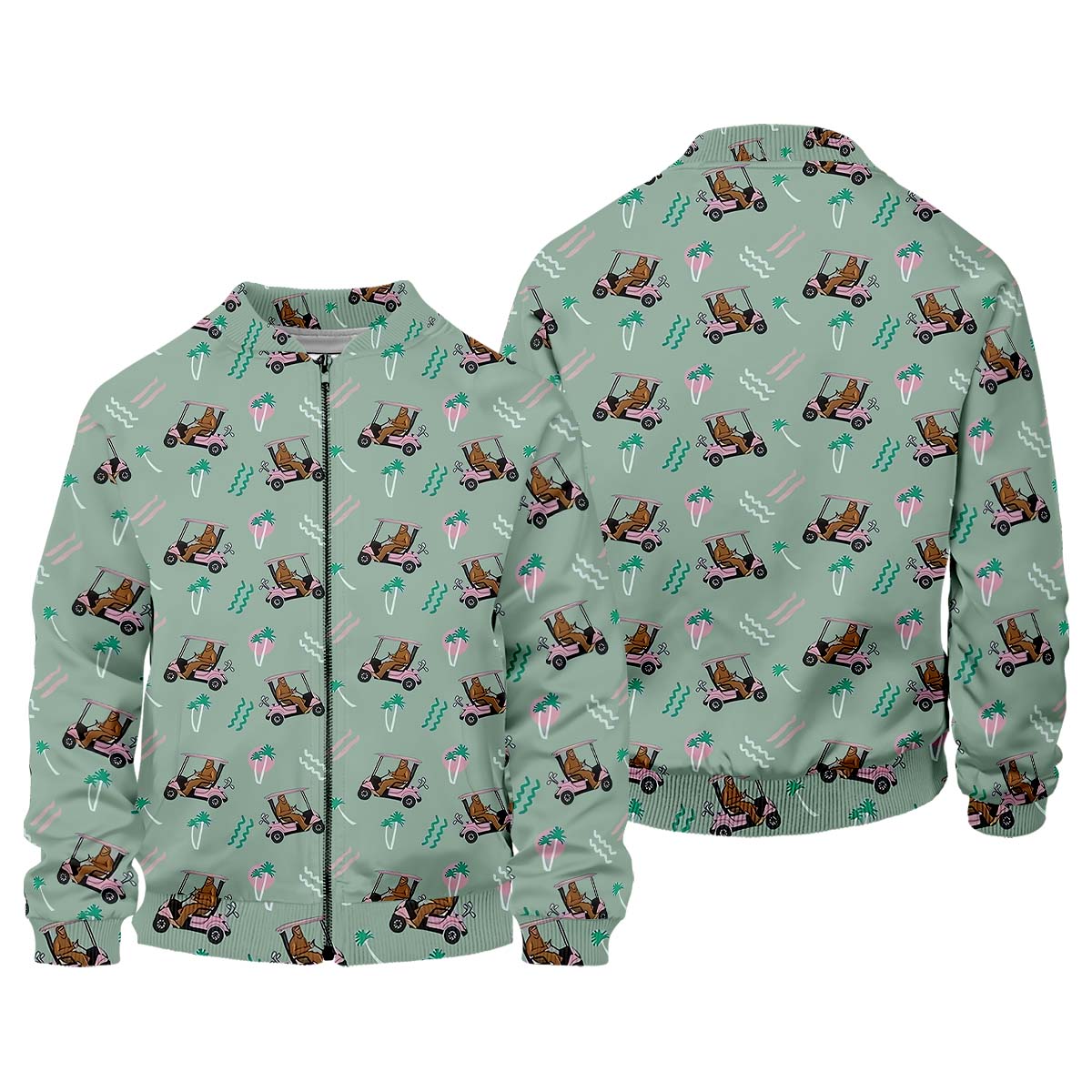 Gorilla Men's Golf Polo Shirt, Funny Golf Shirt, Golf Gifts For Dad