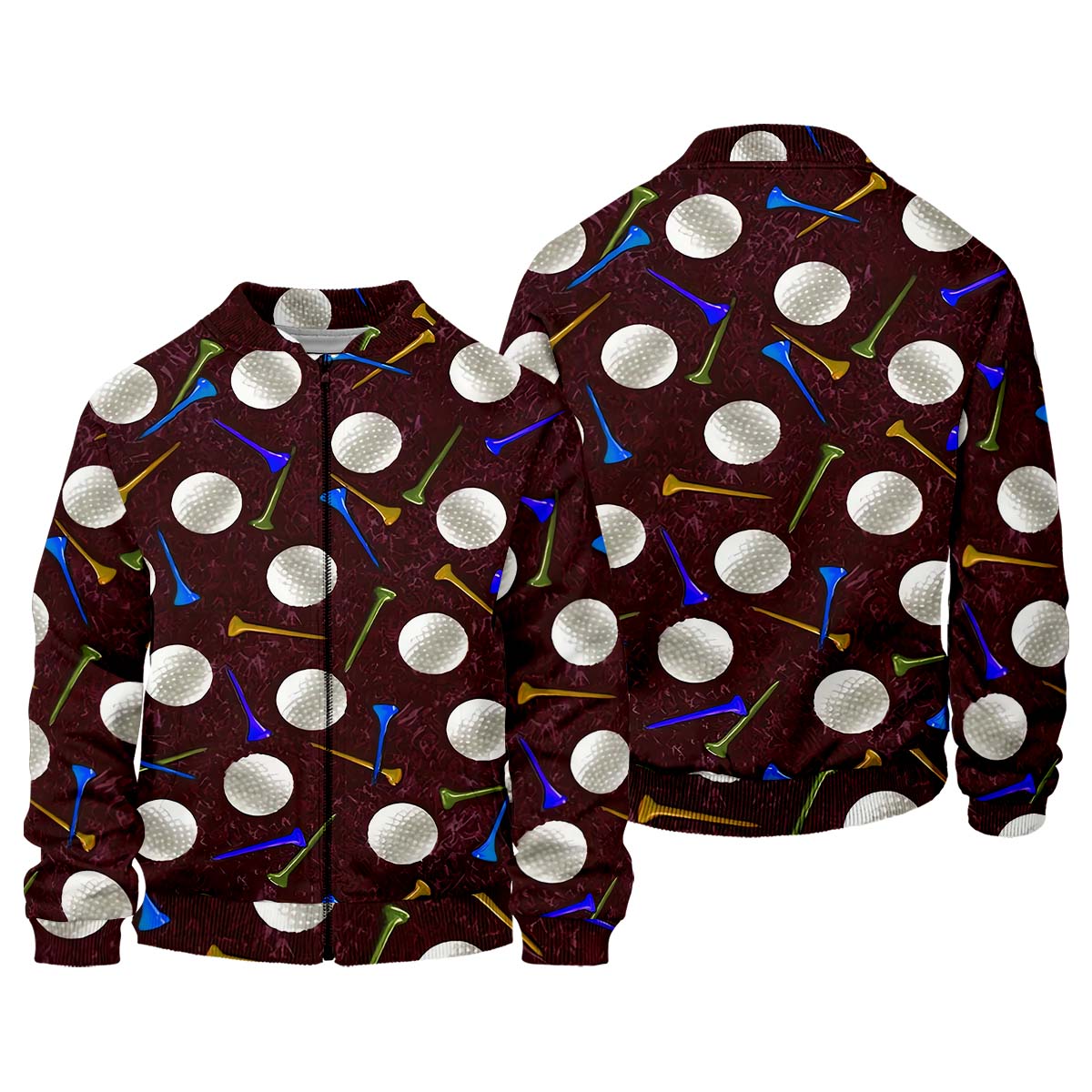 Golf Balls Men's Golf Polo Shirt, Funny Golf Shirt, Golf Gifts For Dad