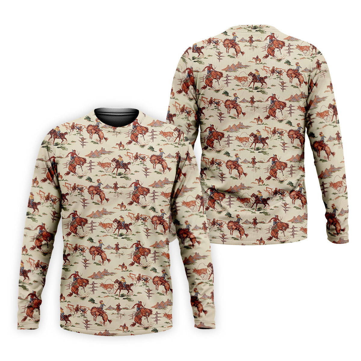 The Way Of The West Western Golf Shirt, Fun Golf Shirts For Men, Men's Golf Polo, Golfing Apparel