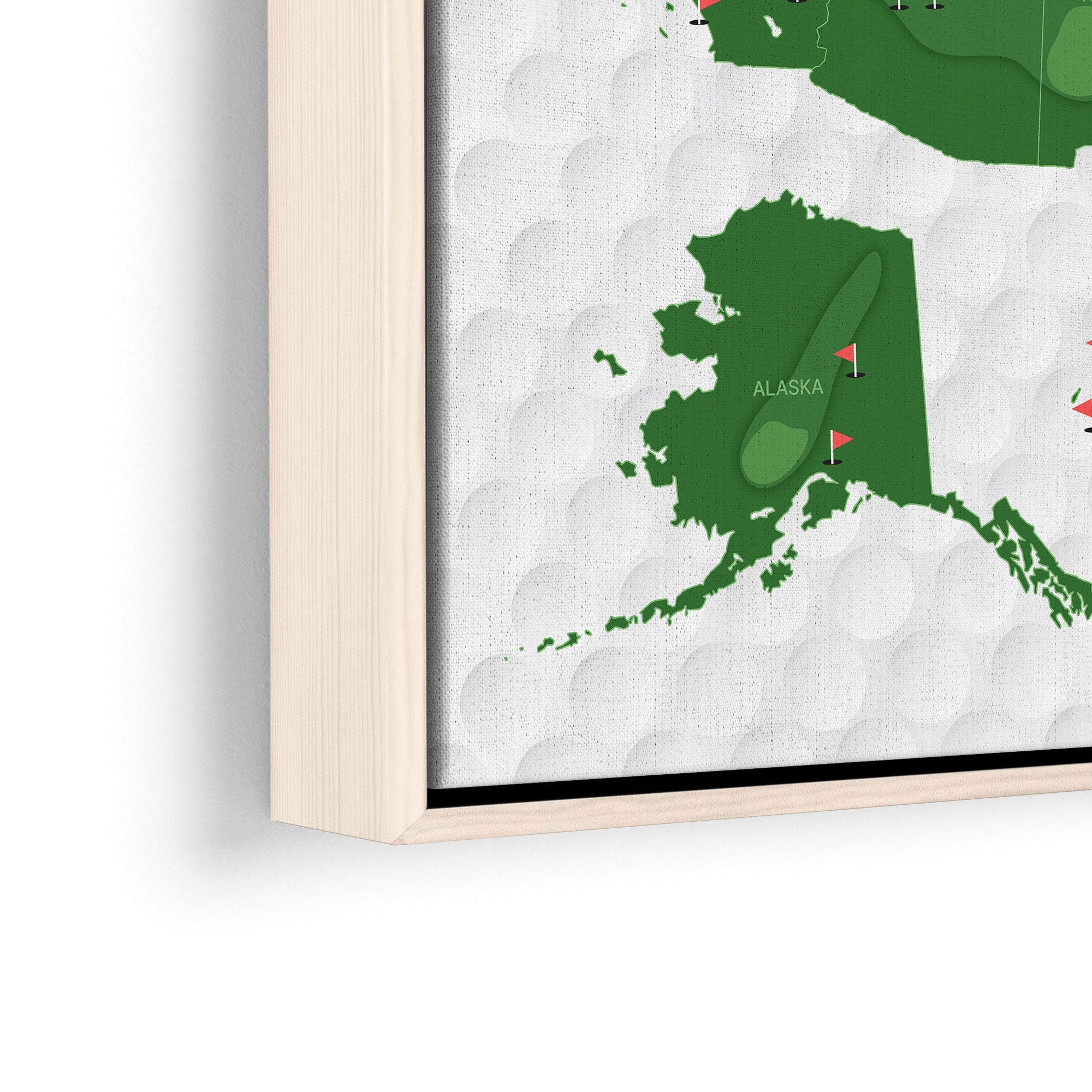 Top Golf Courses In The USA Golf, Canvas Wall Art, Golf Gifts For Men, Gift For Golfers