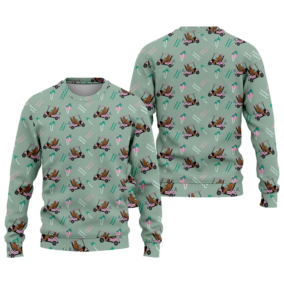 Gorilla Men's Golf Polo Shirt, Funny Golf Shirt, Golf Gifts For Dad