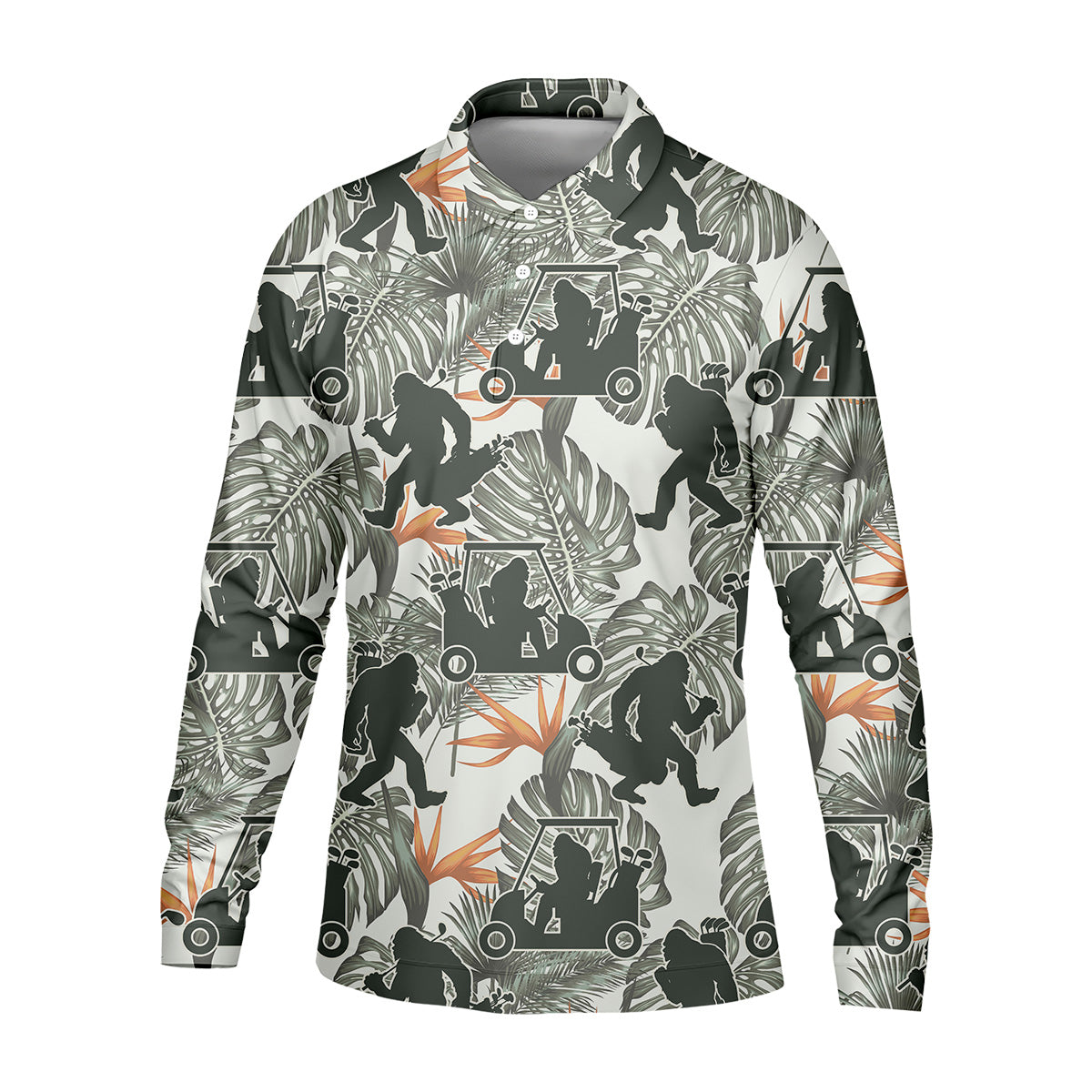 Gorilla Shirt, Hawaiian Golf Shirts, Fun Golf Shirts For Men, Matching Golf Shirts, Golf Shirts For Men