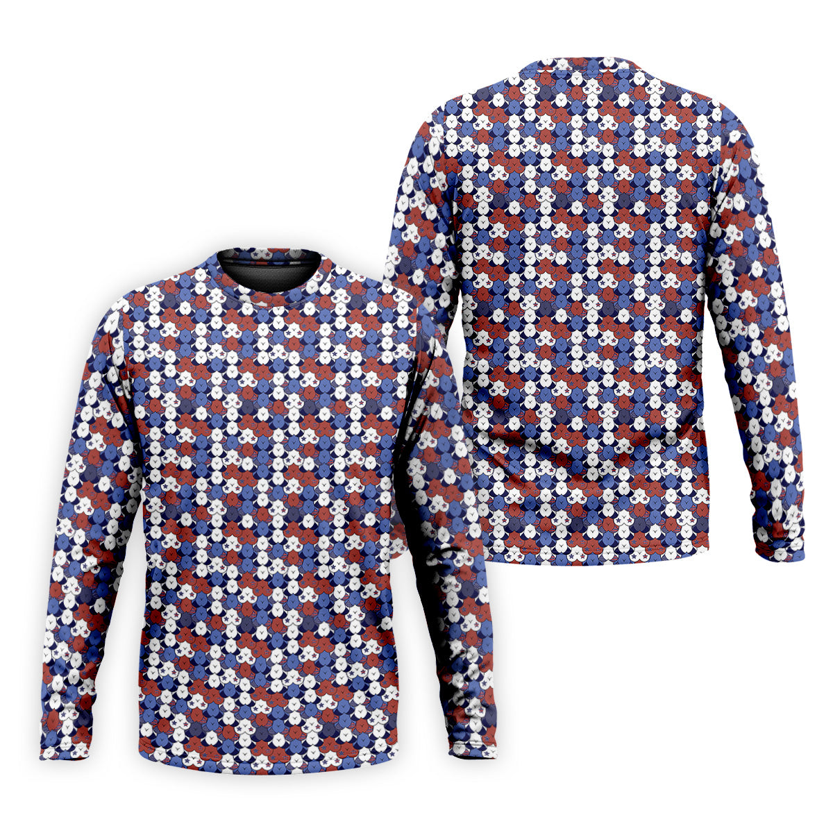 Funny Boobs Men's Golf Polo Shirt, Funny American Golf Shirt, Fun Golf Polo Shirt, Golf Gift For Him