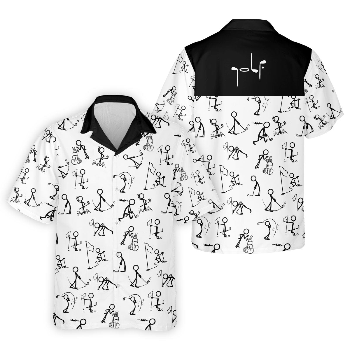 Personalized Mens Fun Golf Polos, Mens Funny Golf Shirts, Golf Gift Ideas For Him, Matching Golf Shirts