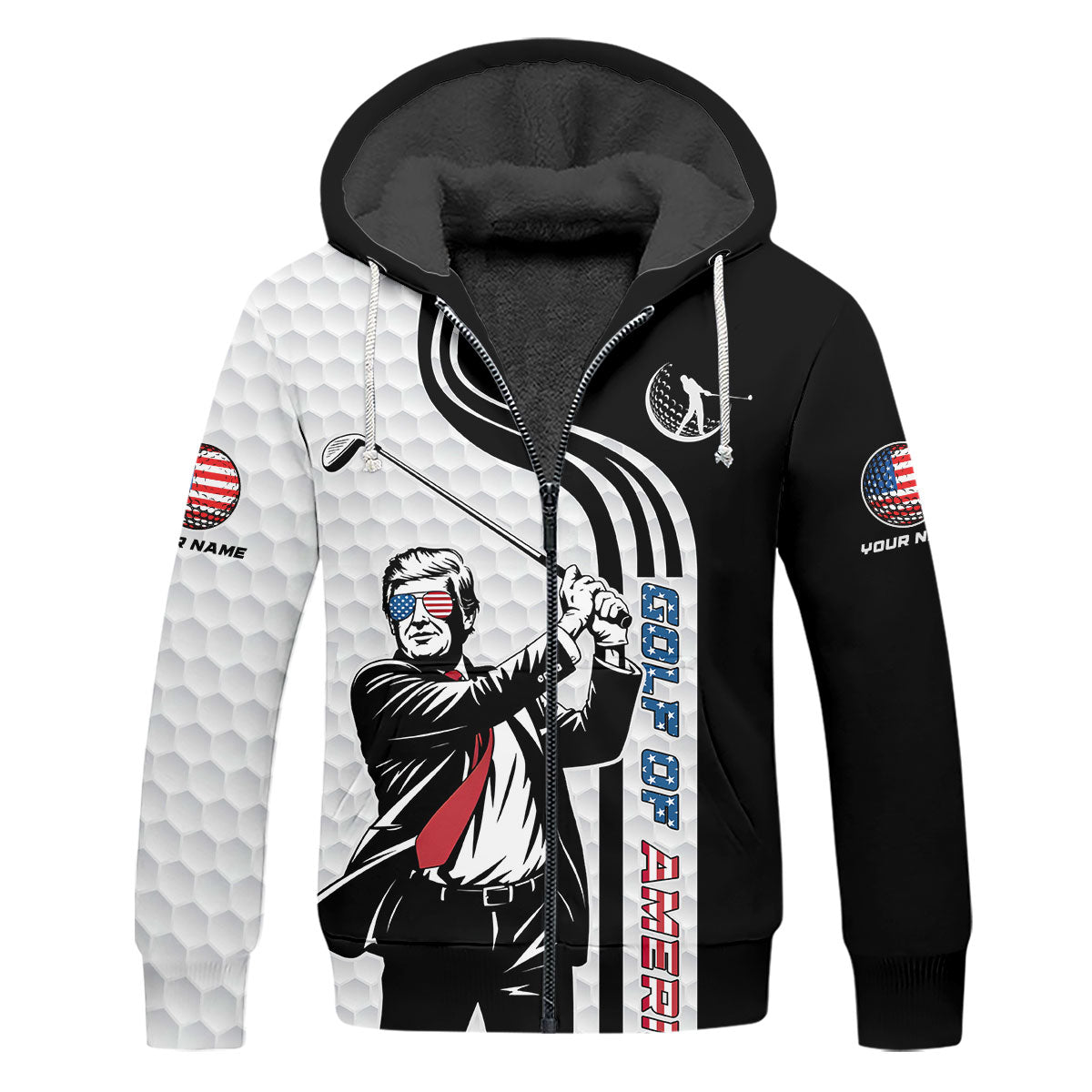 Golf Of America Mens Patriotic Golf Shirts, Mens Golf Gift, Mens Golf Polo Shirts, Golf Shirts For Men