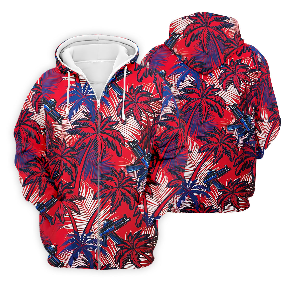 Tropical Sunset Mens Golf Polo Shirt, Mens Goft Shirt, Christmas Golf Gift