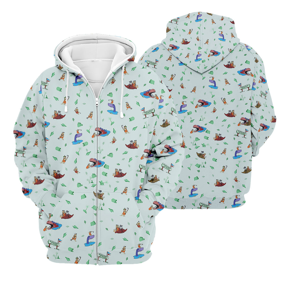 Loyal Order of Dinosaurs' Tourney Men's Golf Polo Shirt, Funny Golf Shirt, Gift For Golfers