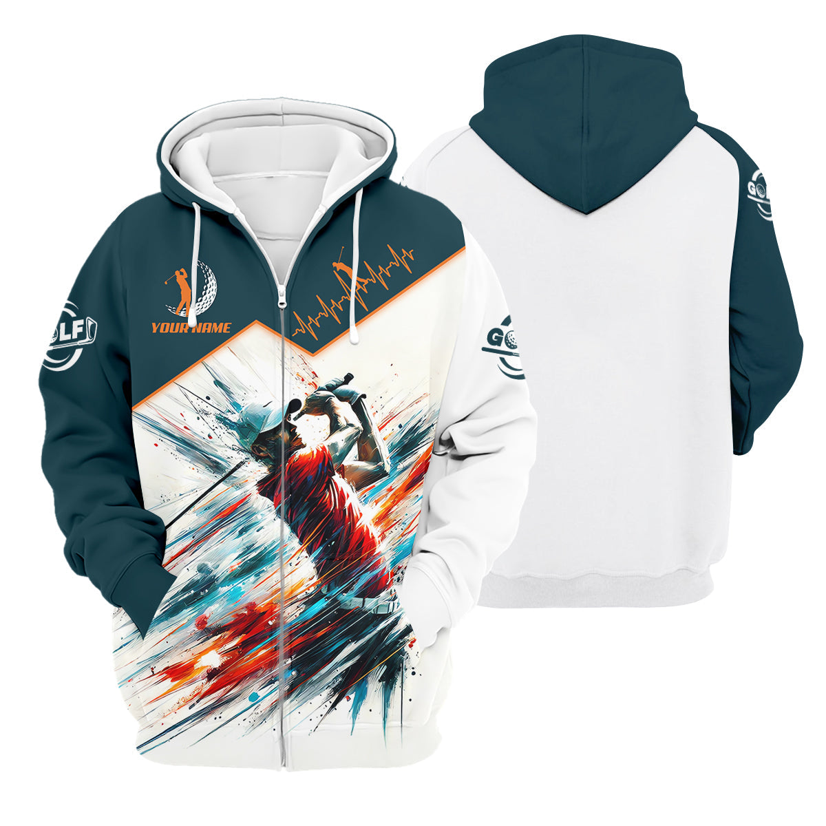 Custom Men's Golf Polo Shirt, Funny Golf Shirt, Gift For Golf Lovers