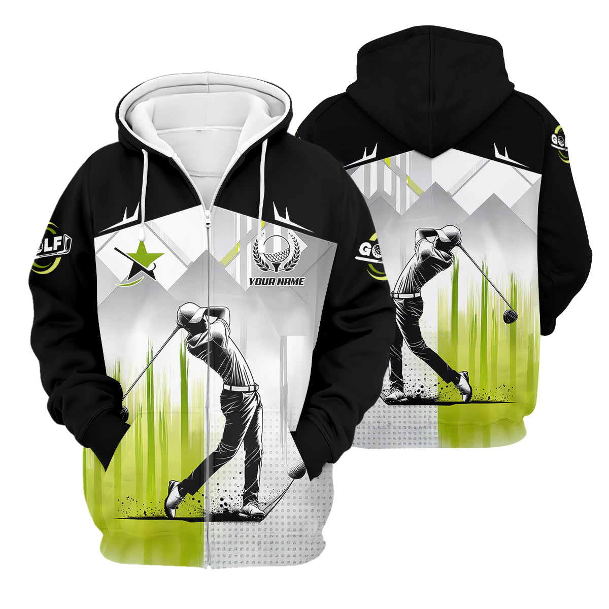 Pro Swing Men's Golf Polo Shirt, Golfers Gift, Mens Golf Gift