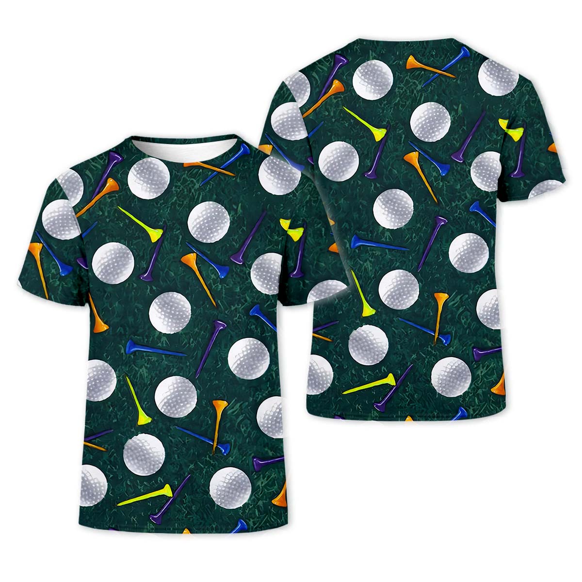 Golf Balls Men's Golf Polo Shirt, Funny Golf Shirt, Gifts For Golfer