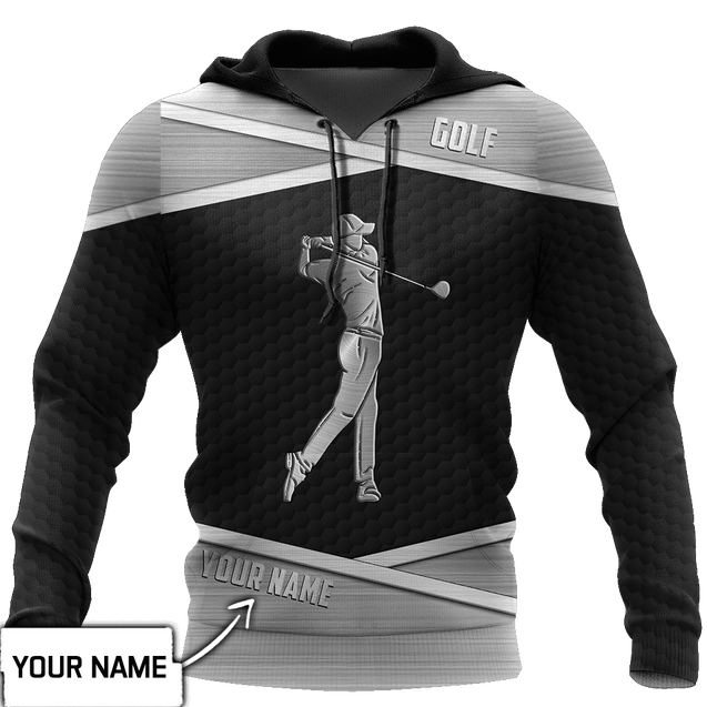 Personalize Name Golf Polo Shirt, Golf Apparel, Golf Gift For Men