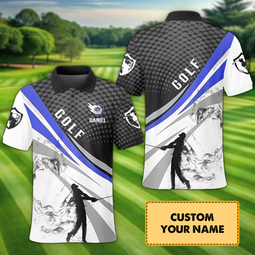 Custom Golf Polo Shirt, Custom Golf Apparel, Perfect Present For Golfers