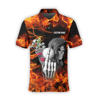 Hello Darkness My Old Friend, Custom Polo Golf Shirt, Present For Golfer