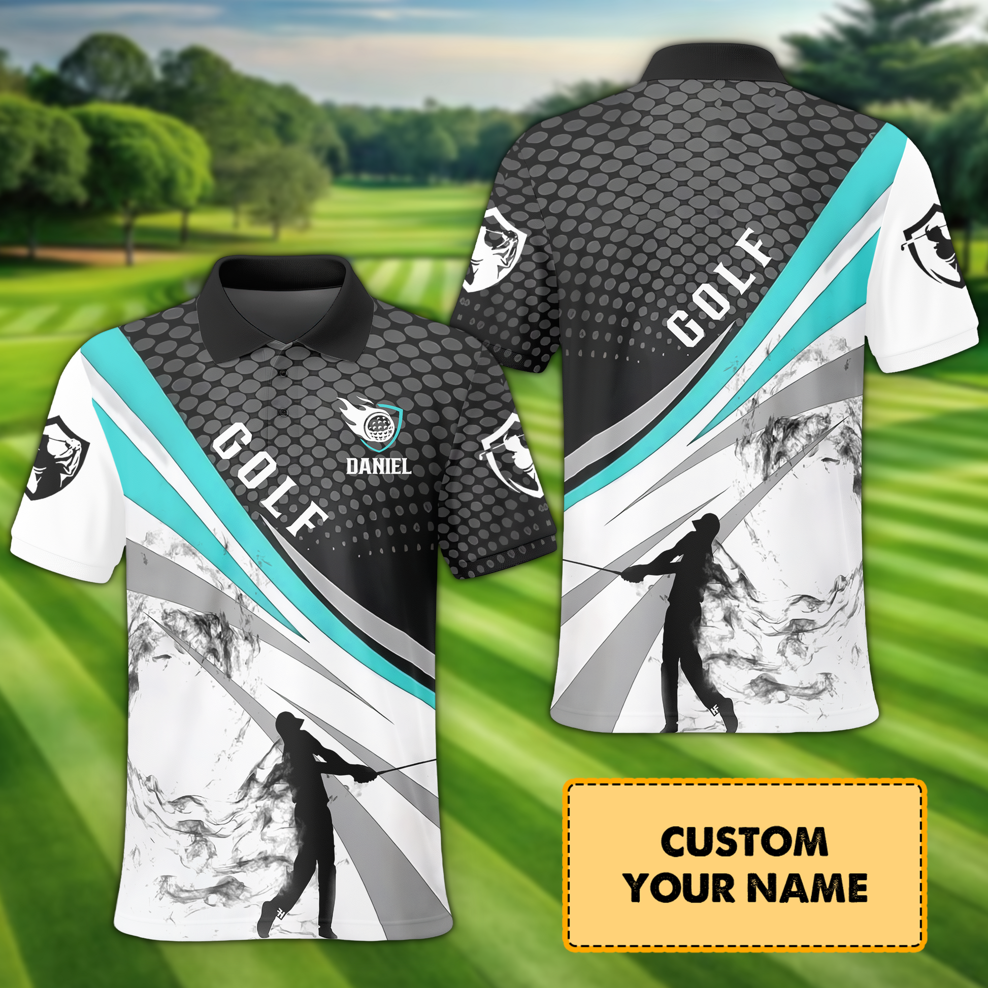 Custom Golf Polo Shirt, Custom Golf Apparel, Perfect Present For Golfers