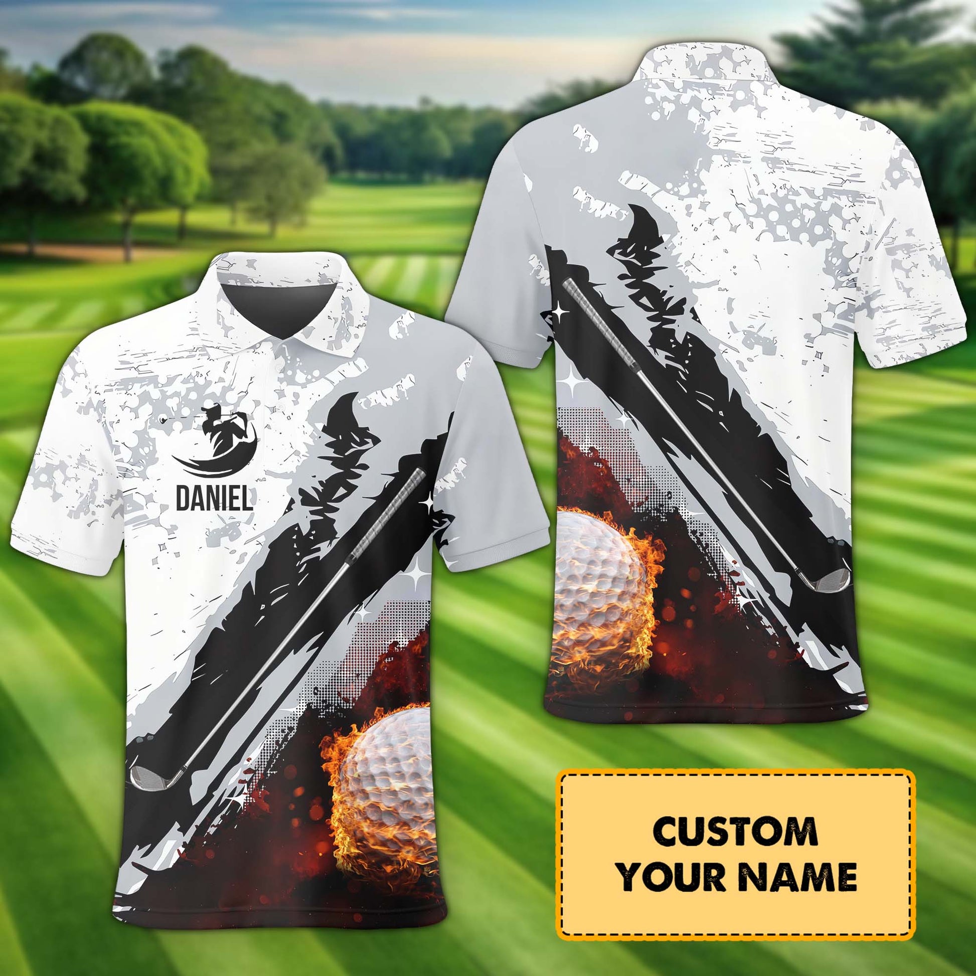 Personalized Golf Polo Shirt, Golf Shirt, Gift For Golfers
