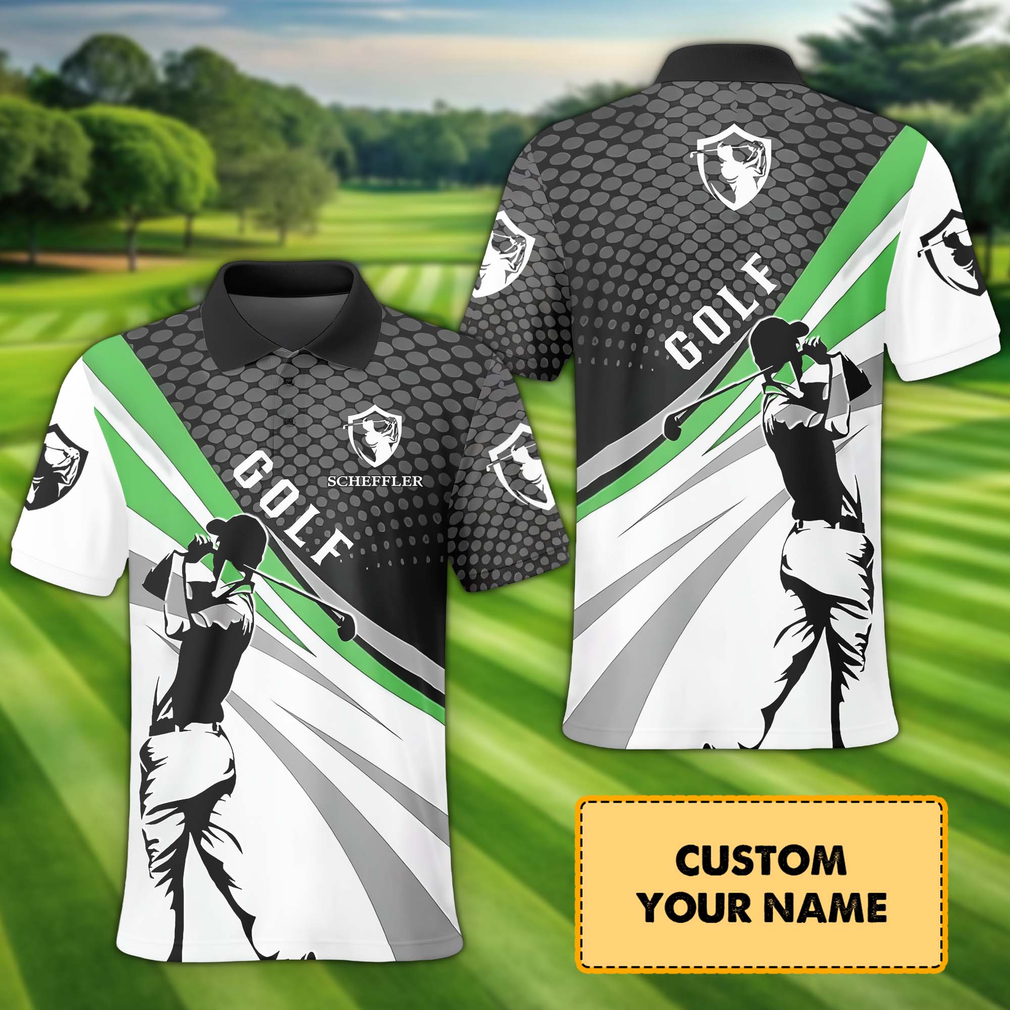 Custom Golf Polo Shirt, Personalized Golf Apparel, Perfect Present For Golfers