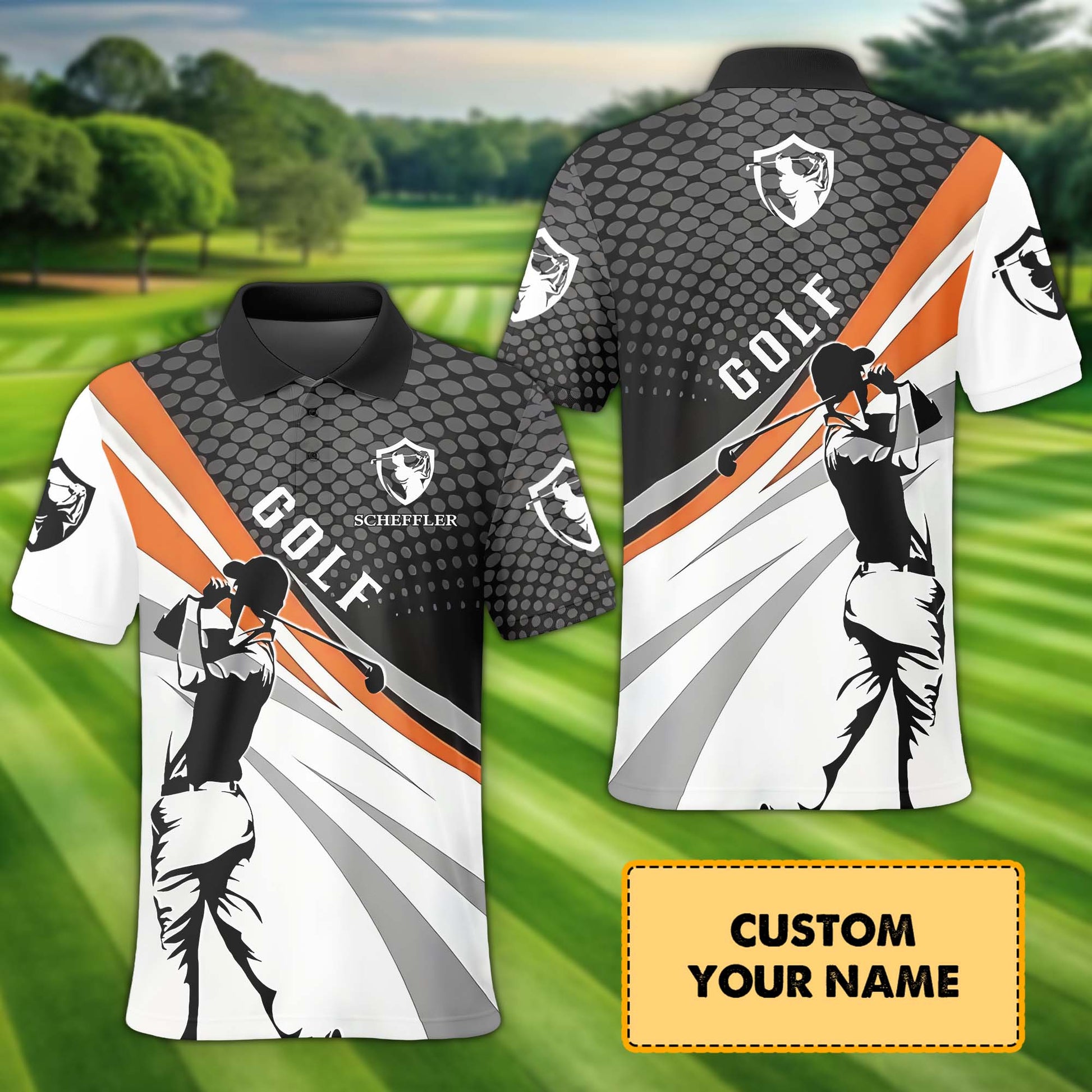 Custom Golf Polo Shirt, Personalized Golf Apparel, Perfect Present For Golfers