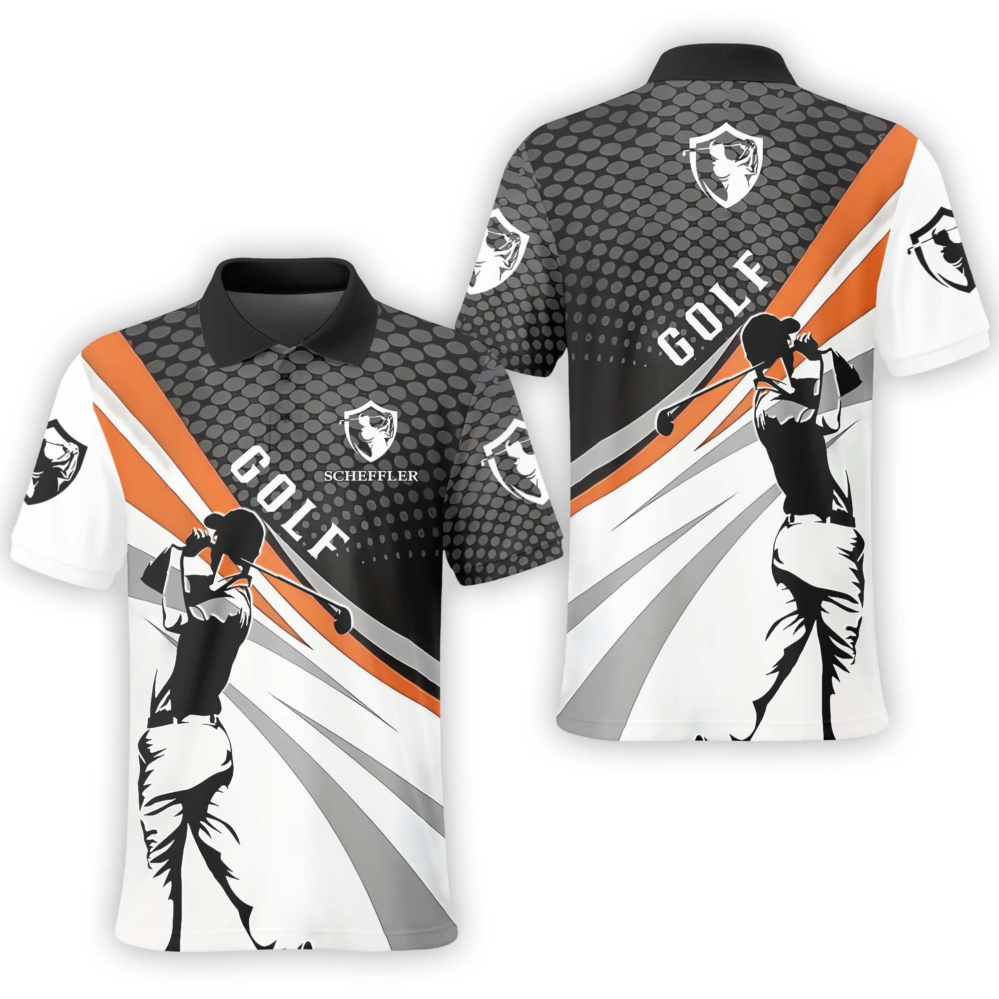 Custom Golf Polo Shirt, Personalized Golf Apparel, Perfect Present For Golfers