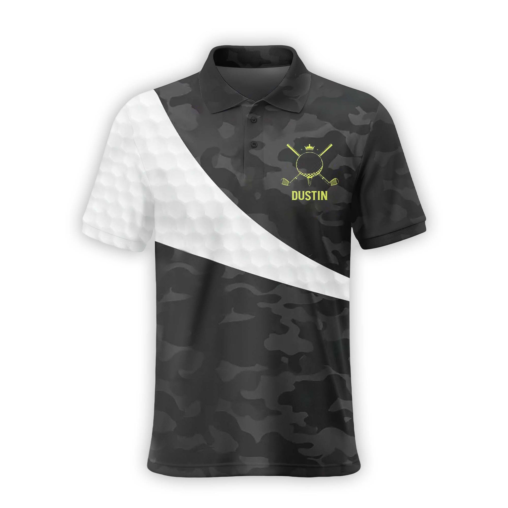 Obsessive Golf Disorder Personalized Name 3D Golf Polo Shirt, Golf Shirt, Gift For Golfers