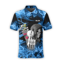 Hello Darkness My Old Friend, Custom Polo Golf Shirt, Present For Golfer