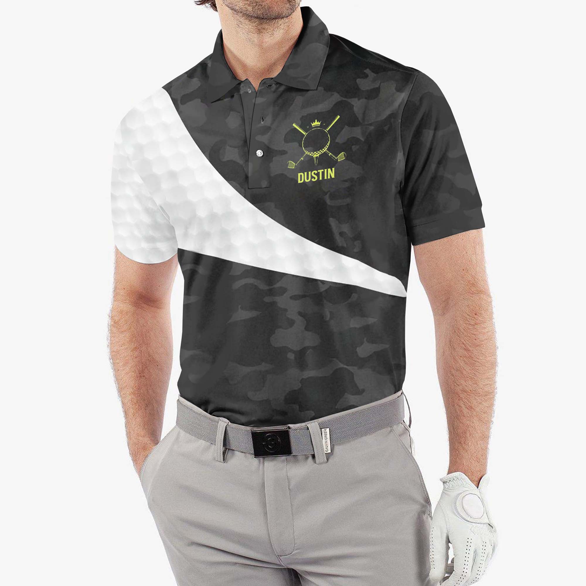 Obsessive Golf Disorder Personalized Name 3D Golf Polo Shirt, Golf Shirt, Gift For Golfers