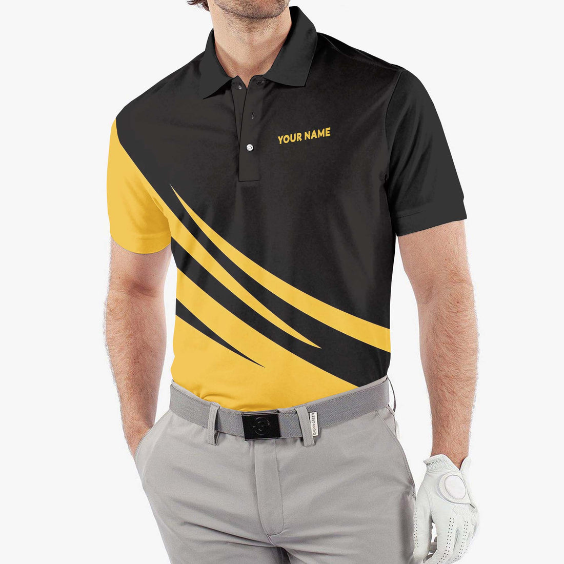 My Drinking Team Has A Golfing Problem Custom Name Golf Polo Shirt, Golf Shirt, Gift For Golfers