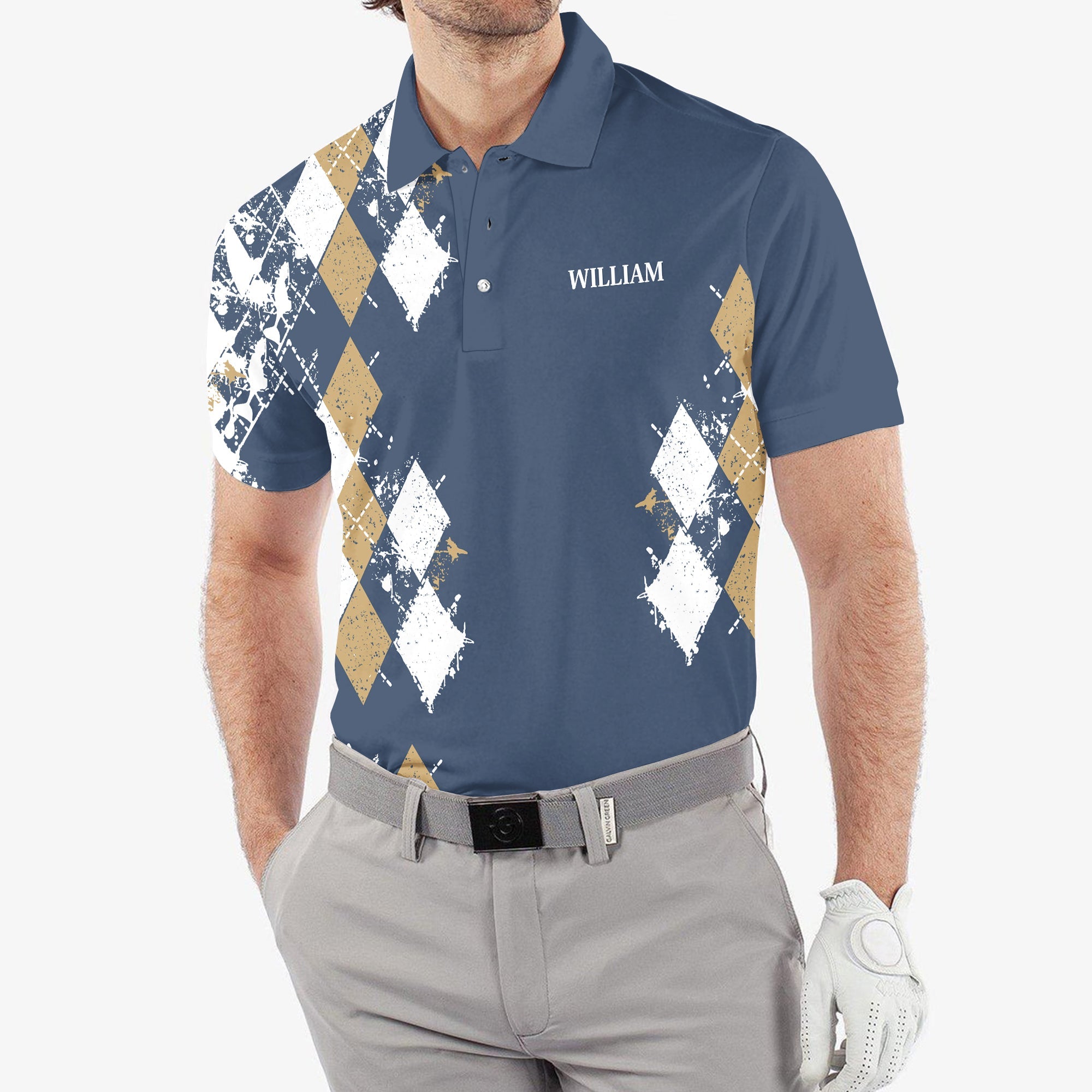 I Made A Bogey On Every Hole, Custom Polo Shirt, Present For Golfer
