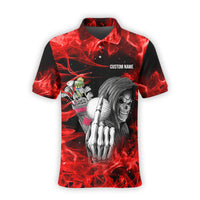 Hello Darkness My Old Friend, Custom Polo Golf Shirt, Present For Golfer