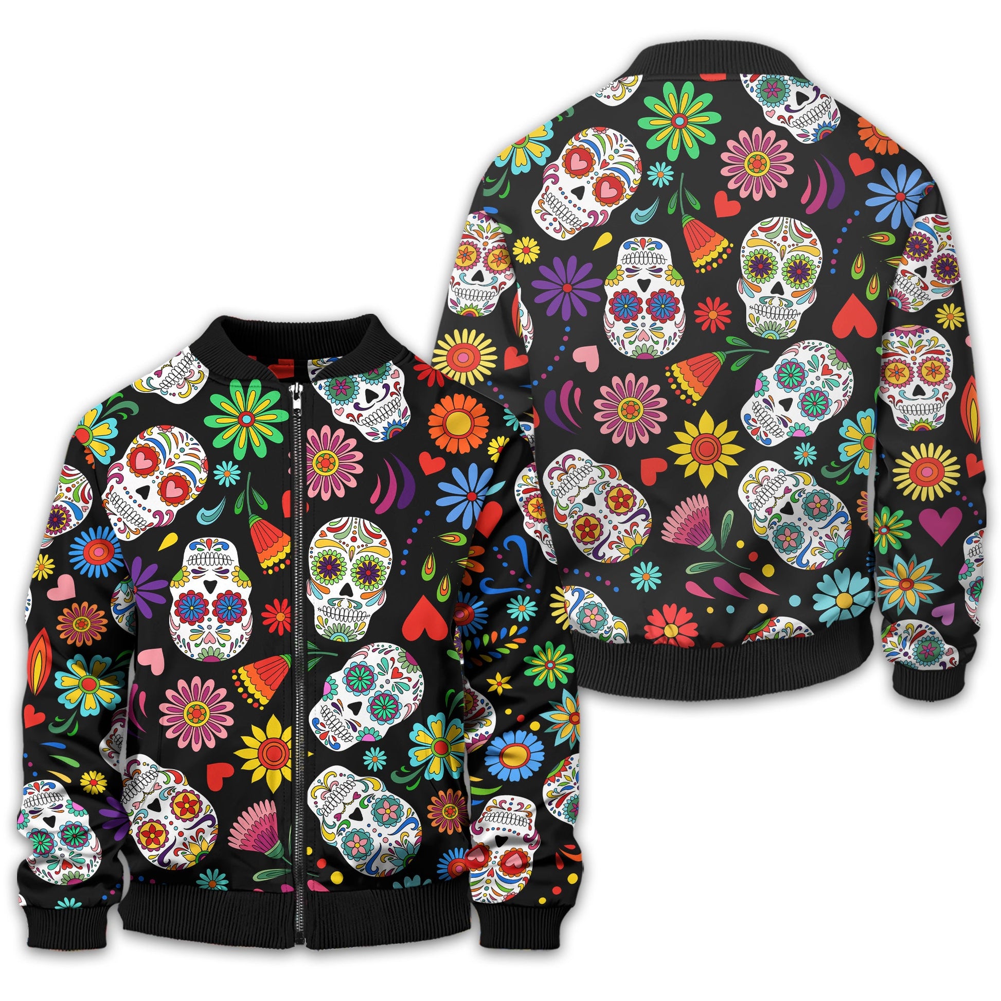 Fiesta Feeling Skull Men's Golf Polo Shirt, Funny Golf Shirt, Gift For Golfers