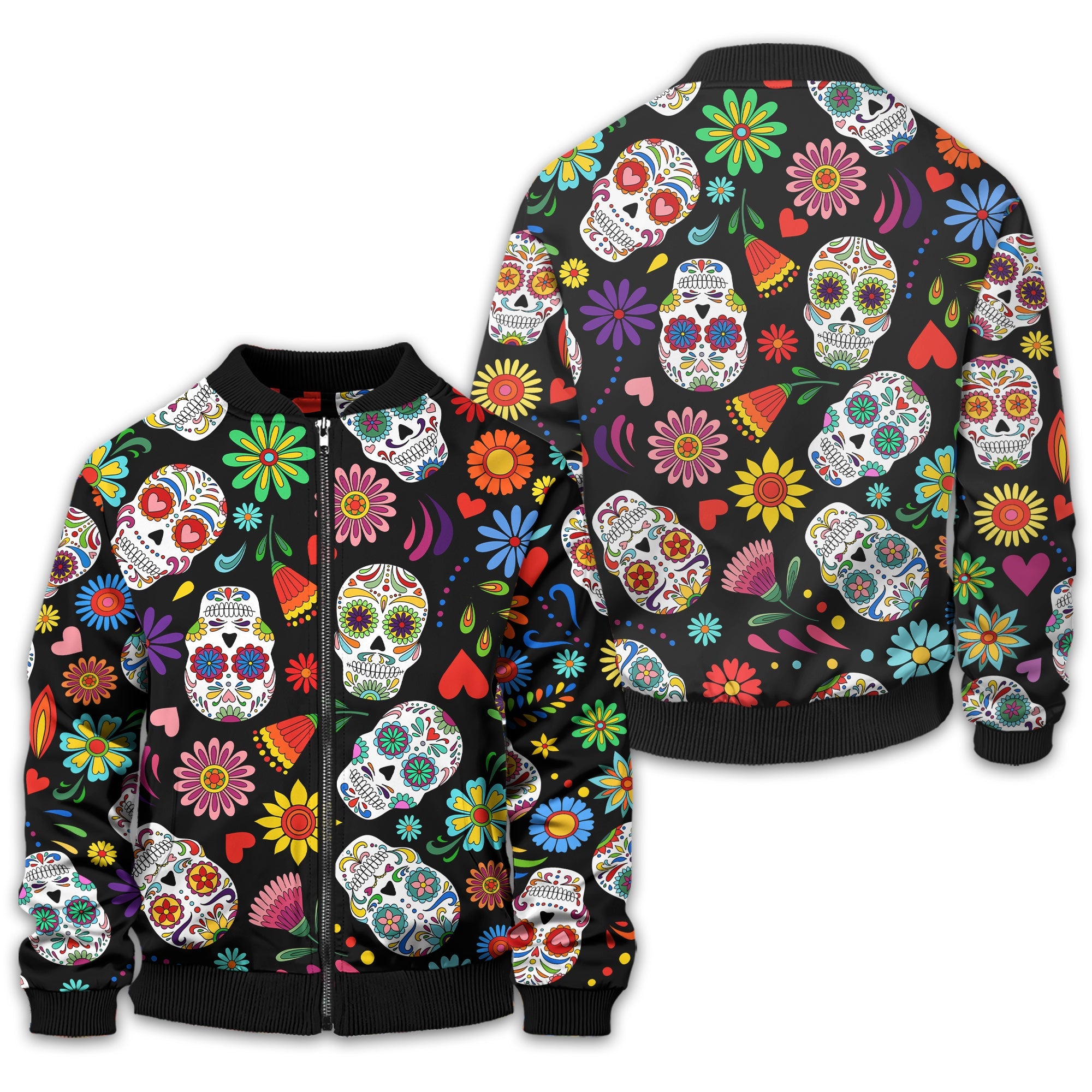 Fiesta Feeling Skull Men's Golf Polo Shirt, Funny Golf Shirt, Gift For Golfers