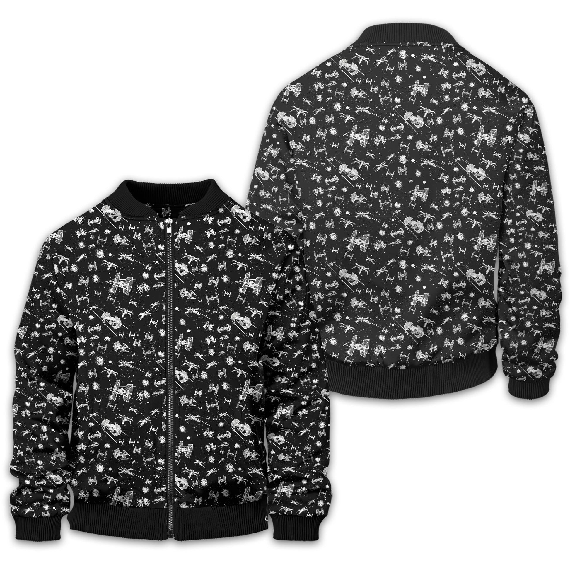 Black Galaxy Golf Polo Shirt, Gift For Golfers, Golf Gift For Men