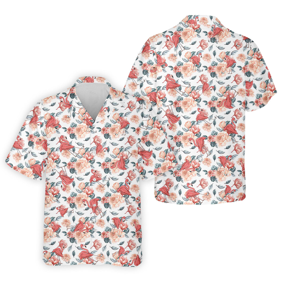 Floral Golf Shirt With Funny Flaming, Cute Golf Outfit, Mens Golf Polo Shirts, Men Sweatshirt, Golfing Apparel