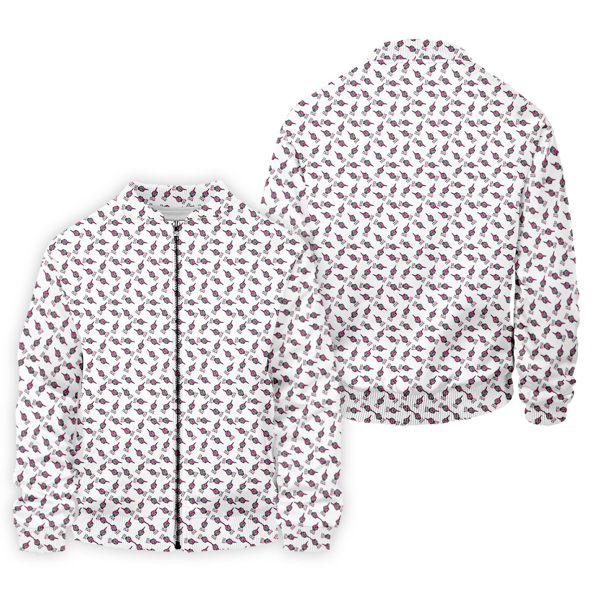 Middle Finger Breast Cancer Golf Shirt, Men Golf Polo, Golf Gift Ideas For Him, Mens Golf Polo Shirts