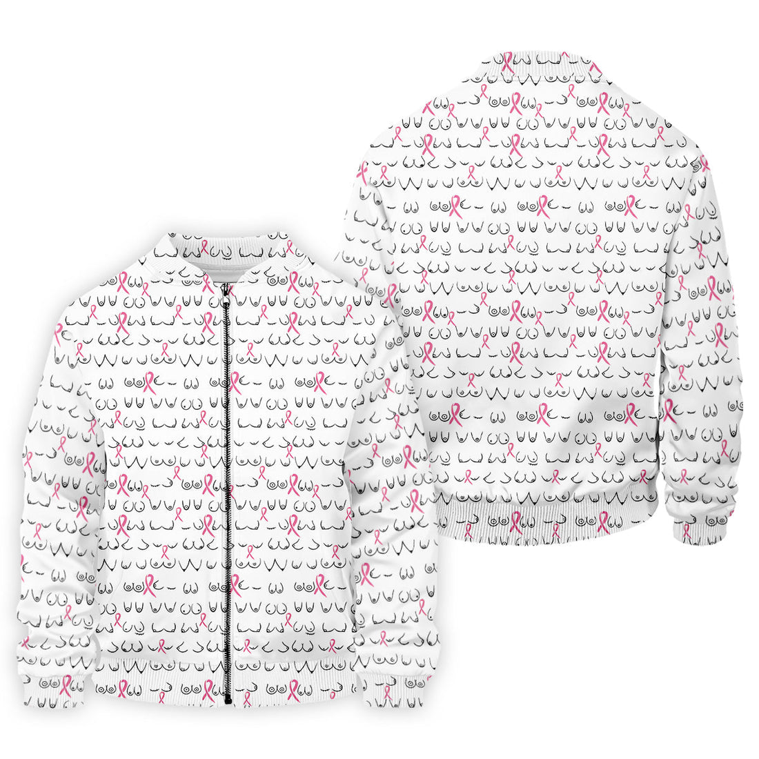 Breast Cancer Golf Shirt, White Golf Shirt Men, Fun Golf Shirts For Men, Cute Golf Shirt, Fun Golf Shirt