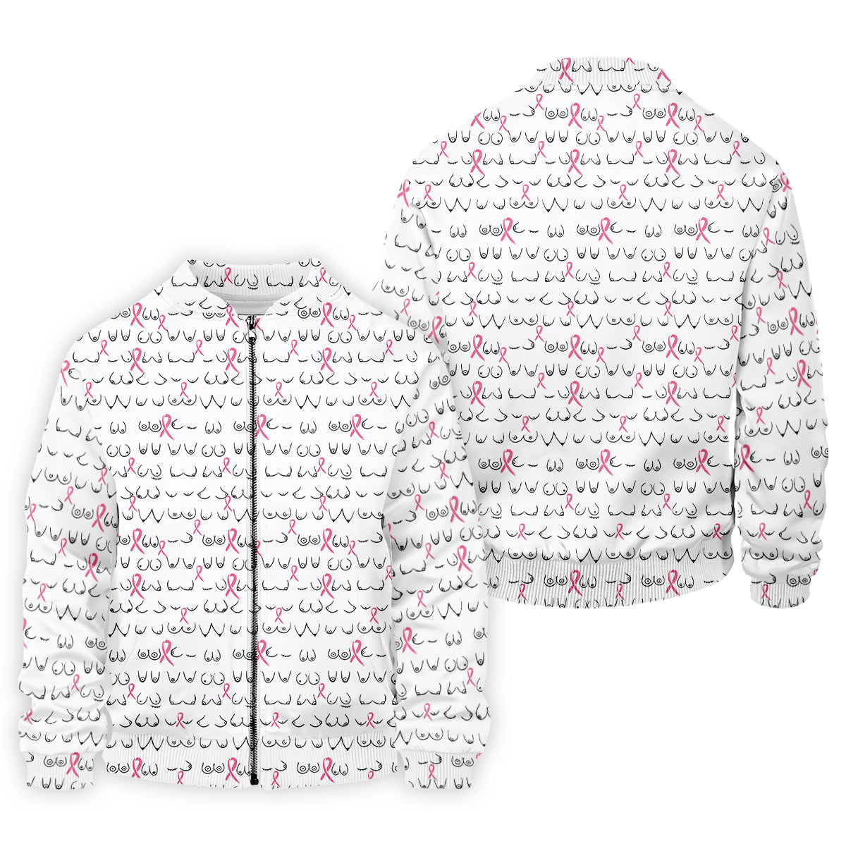 Breast Cancer Golf Shirt, White Golf Shirt Men, Fun Golf Shirts For Men, Cute Golf Shirt, Fun Golf Shirt