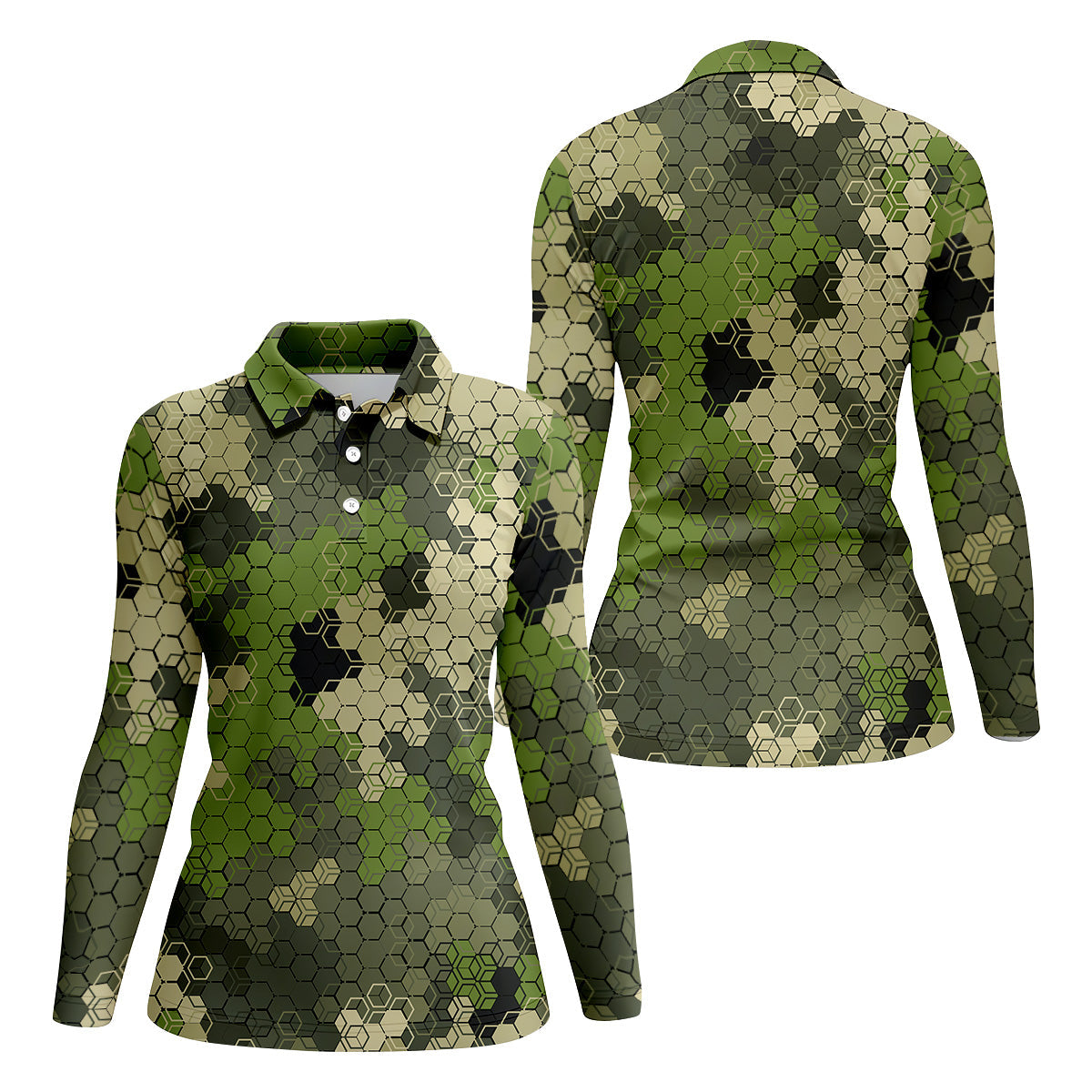 Camo Golf Shirt, Ladies Sleeveless Polo, Ladies Golf Shirts, Long Sleeve Polo, Golfing Apparel