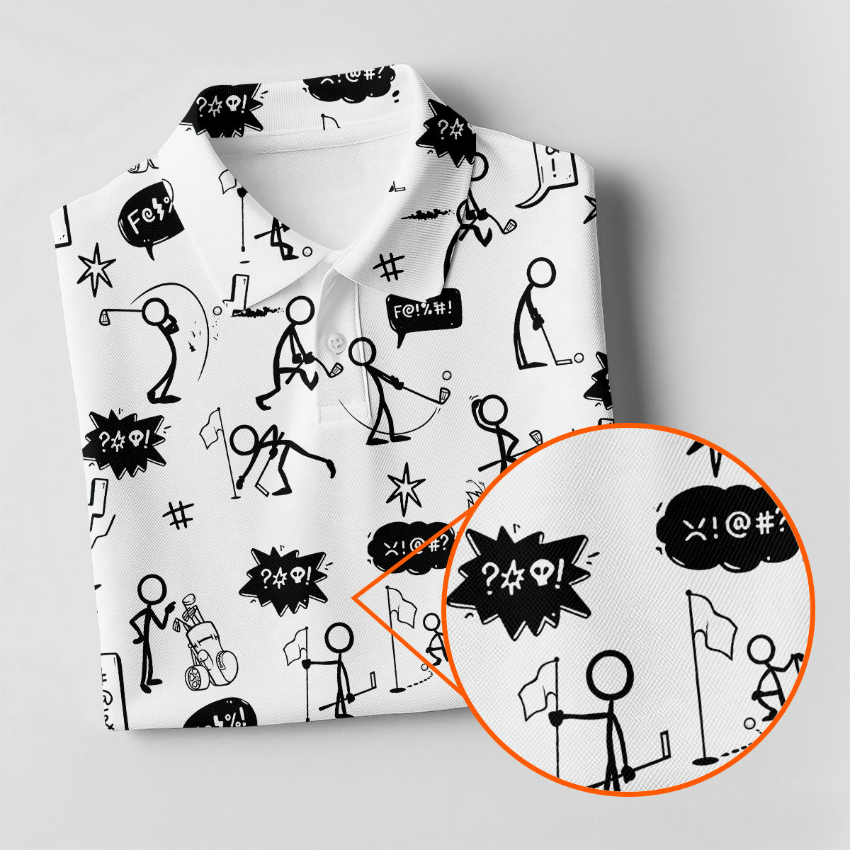 I'm Not Swearing I'm Using My Golf Words Funny Golf Shirt, Couple Golf Shirt, Matching Golf Shirt