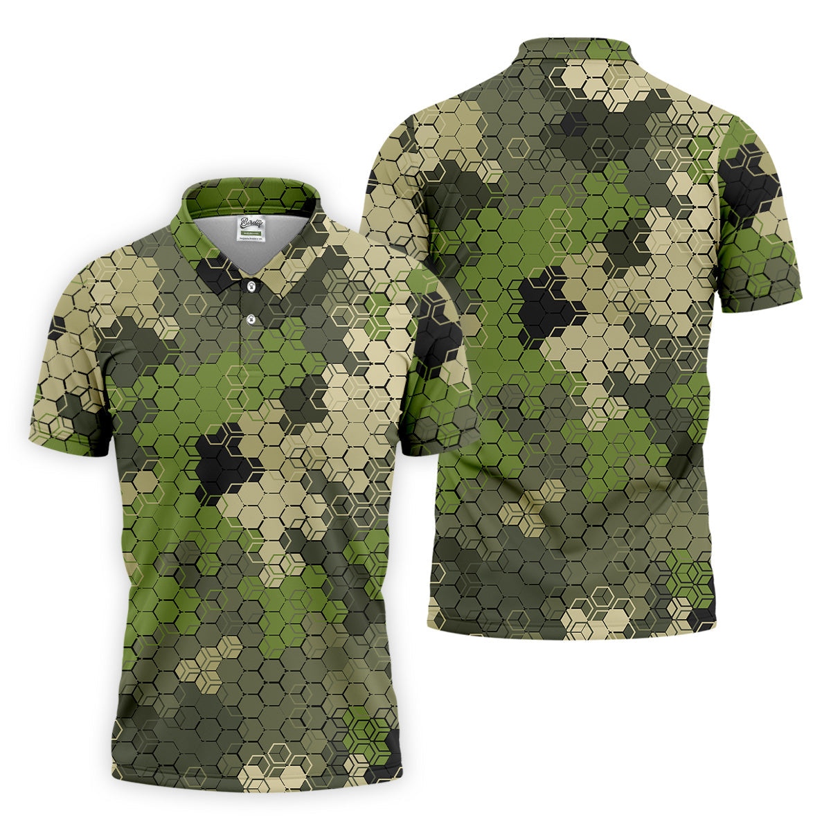 Camo Golf Shirt, Mens Golf Polo Shirts, Unique Gift For Golfer, Men Sweatshirt, Golfing Apparel