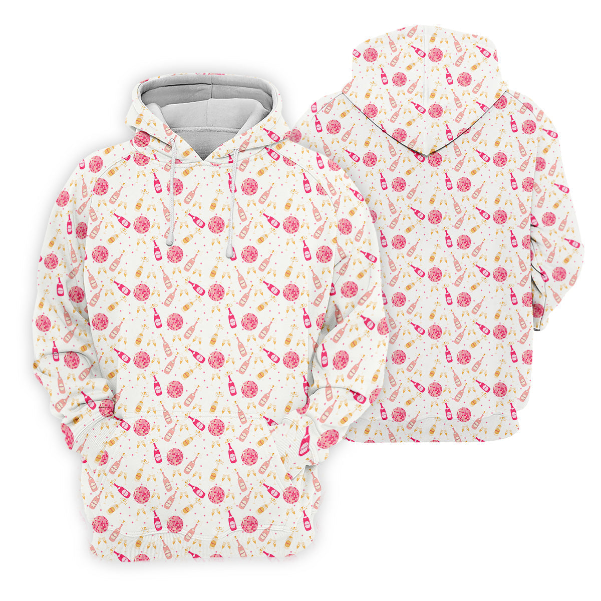 Champagne Pink Mens Pink Golf Polo, Bachelorette Shirts, Fun Golf Shirts For Men, Golfing Apparel